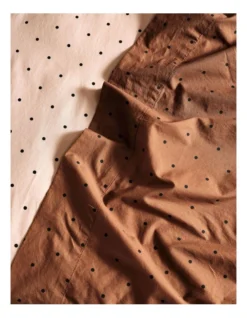 Linen House 250TC Vivienne Sheet Set In Pecan -Linen House Shop 842034790 842029120 3 720x928