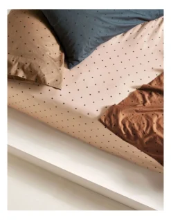 Linen House 250TC Vivienne Sheet Set In Pecan -Linen House Shop 842034790 842029120 4 720x928