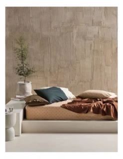 Linen House 250TC Vivienne Sheet Set In Timber -Linen House Shop 842034790 842030470 4 720x928