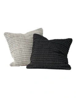 Alpine Cushion In Black -Linen House Shop 846189190 846190810 3 720x928