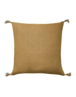 Goa 55X55cm Cushion Mustard -Linen House Shop 847442890 2 1 720x928