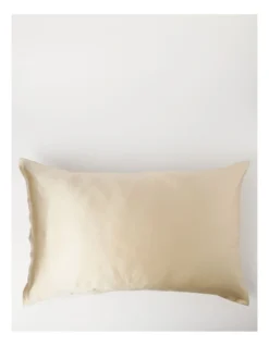 Heritage Silk Front Pillowcase Pair Champagne -Linen House Shop 853953850 853960690 3 2 720x928