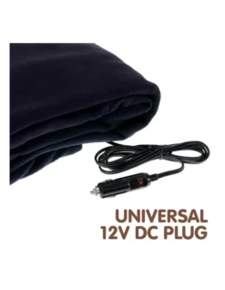 12 Volt Heated Car Blanket Travel Rug Soft Caravan Fleece Electric Throw DC Auto -Linen House Shop 855666010 4 720x928