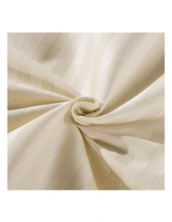 Kensington 1200 Thread Count 100% Egyptian Cotton Sheet Set Stripe Hotel Grade Queen Sand -Linen House Shop 858079360 4 720x928