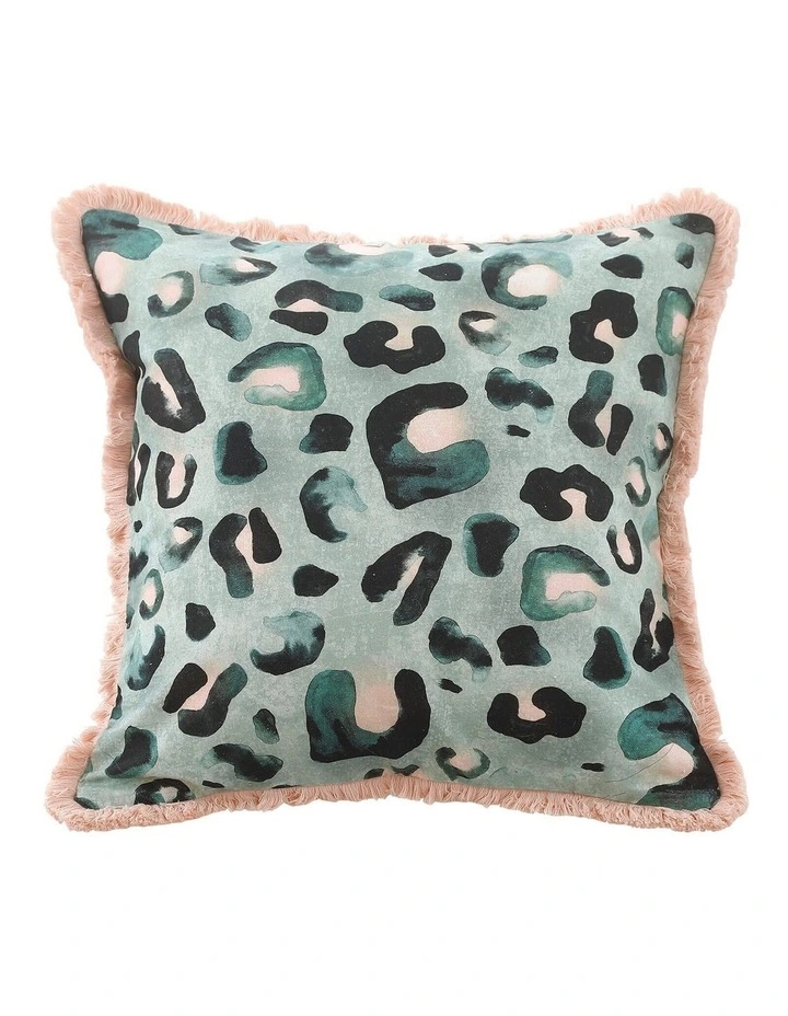 Cantaloupe Jaguar Cushion In Multi 3 Cantaloupe Jaguar Cushion In Multi