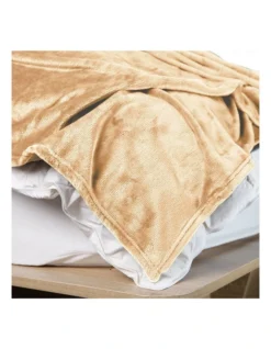 Large Throw Blanket In Camel -Linen House Shop 865059130 3 720x928