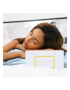 Mulberry Soft Silk Hypoallergenic Pillowcase Twin Pack 51x76cm In Light Blue -Linen House Shop 865756000 3 2 720x928