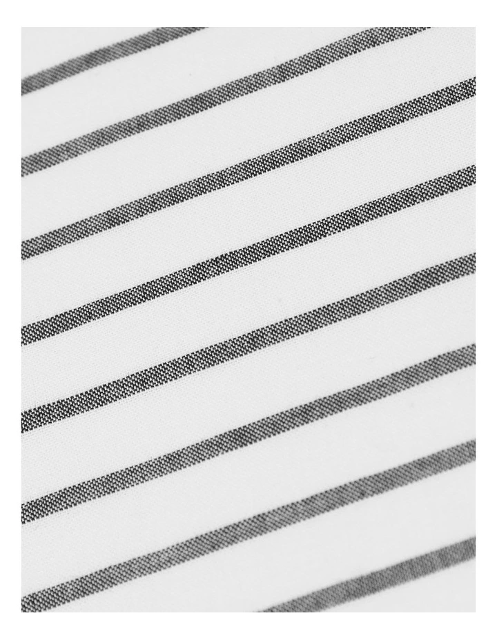 Vintage Stripe Sheet Set In Smoke 5 Vintage Stripe Sheet Set In Smoke - Image 3