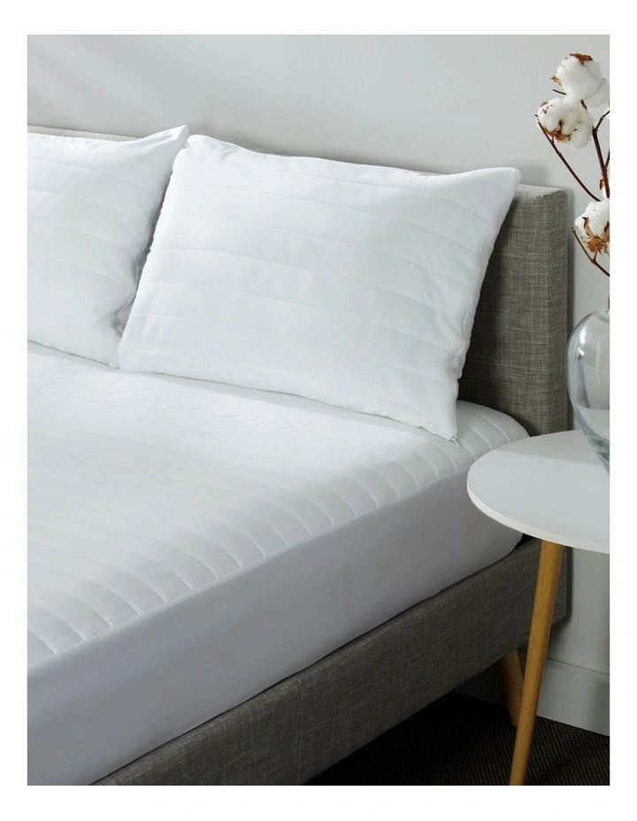 Quilted Waterproof Pillow Protector 4 Quilted Waterproof Pillow Protector - Image 2