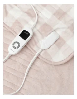 Heritage Check Heated Throw -Linen House Shop 870756040 3 1 720x928