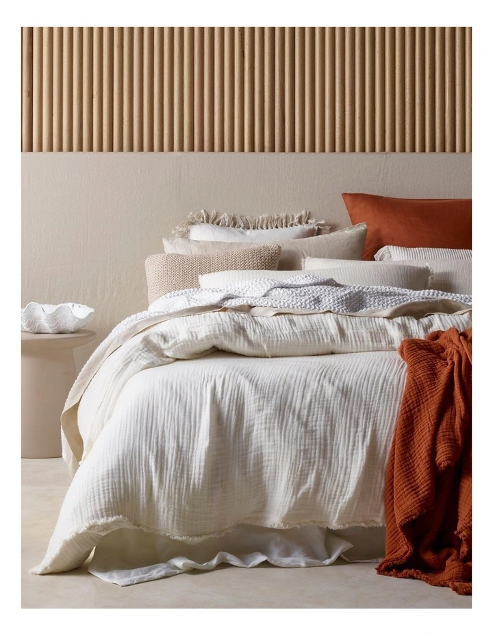 Alawa Cotton Gauze Quilt Cover Set 3 Alawa Cotton Gauze Quilt Cover Set