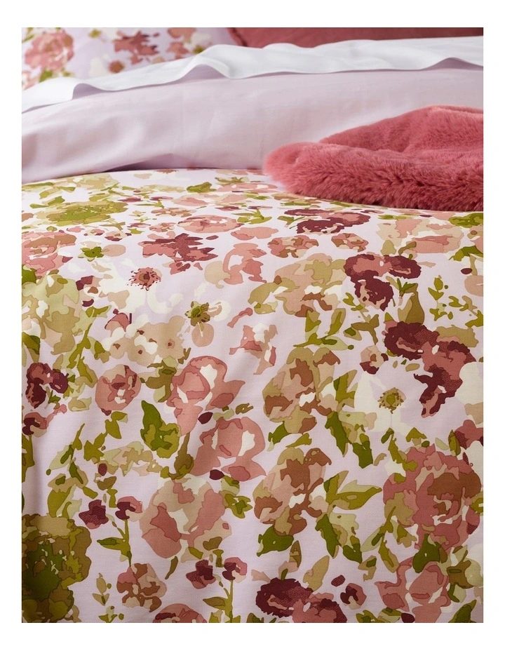 Heritage Francia Cotton Sateen Quilt Cover Set Multi 5 Heritage Francia Cotton Sateen Quilt Cover Set Multi - Image 3