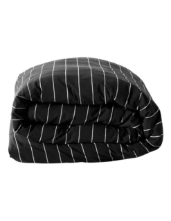 French Stripe Bedlinen Collection In Black -Linen House Shop 881887690 3 720x928