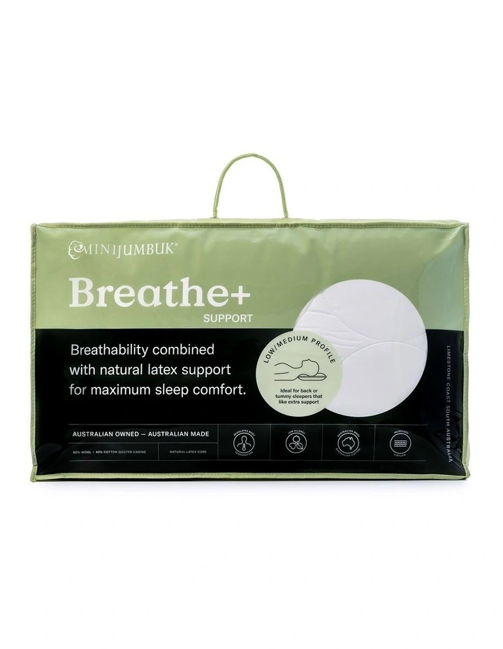 Breathe & Support Latex Pillow White 3 Breathe & Support Latex Pillow White