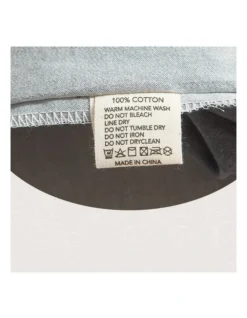 Cotton King Sheet Set In Blue/Dark Grey -Linen House Shop 884107090 6 720x928