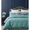 Heritage Everly Quilt Cover Light Blue