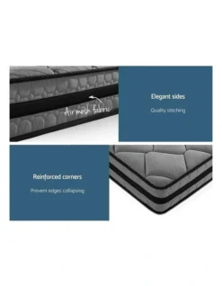 Queen Size Medium Firm Mattress 22cm Grey -Linen House Shop 887809960 7 720x928