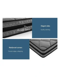 King Single Size Medium Firm Mattress 22cm Grey -Linen House Shop 887813290 7 720x928