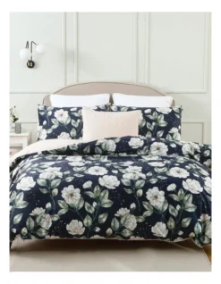 Evoke Velvet Quilt Cover Set Dark Green -Linen House Shop 887922640 5 720x928