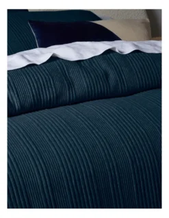 Brooklyn Jersey Quilt Cover Midnight -Linen House Shop 889068340 889066360 3 720x928