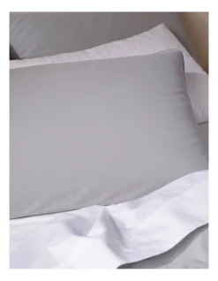 Stonewashed 250TC Cotton Quilt Cover Set In Grey -Linen House Shop 889068520 889067620 3 720x928