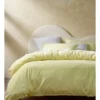 Stonewashed 250TC Cotton Quilt Cover Set In Yellow -Linen House Shop 889068520 911539900 1 720x928
