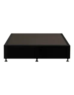 Luxor Base Foot End Drawer Black Velvet