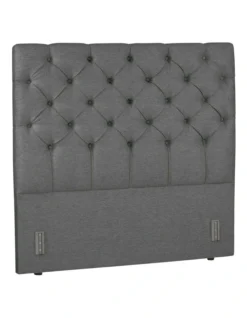 Luxor Tufted Headboard 150 Soot -Linen House Shop 893594260 2 720x928