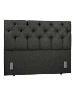Luxor Tufted Headboard 120 Obsidian -Linen House Shop 893594350 2 720x928