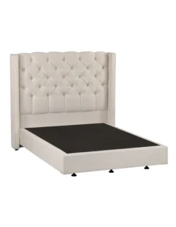 Luxor Tufted & Wing Headboard 150 Flaxen -Linen House Shop 893596510 3 720x928