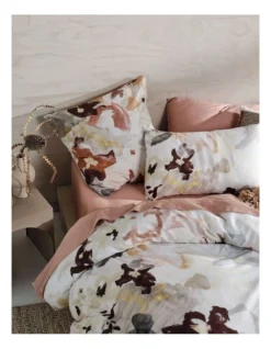 Linen House Symphony Quilt Cover Set Vanilla -Linen House Shop 895065490 2 720x928