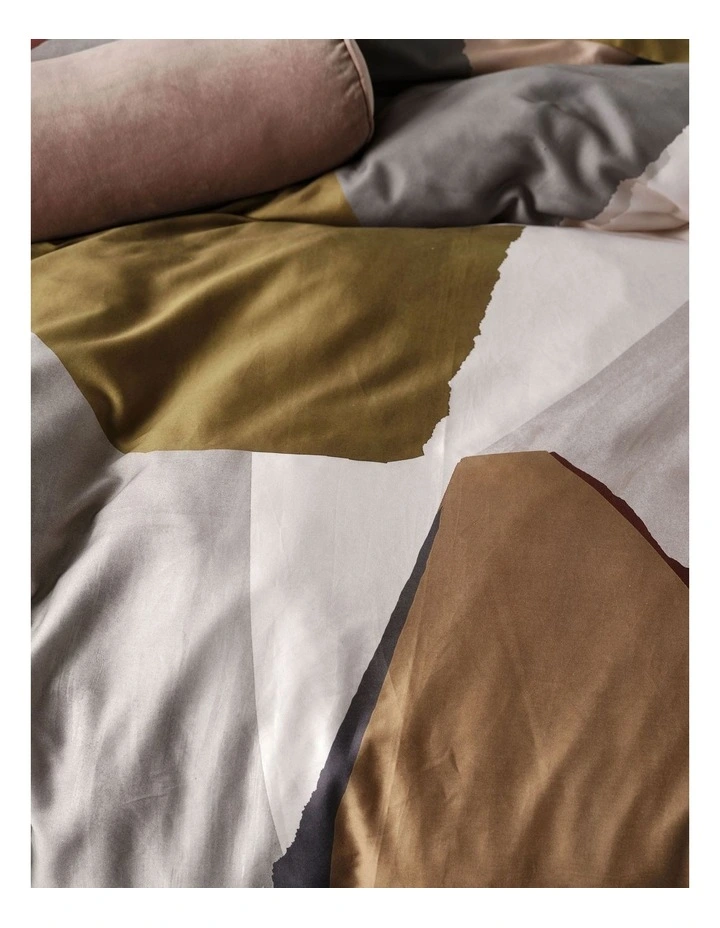 Linen House Hayden Quilt Cover Set In Moss 4 Linen House Hayden Quilt Cover Set In Moss - Image 2