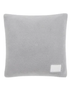 Calvin Klein Sherpa Rib Cushion In White