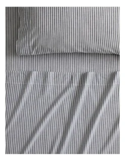 Reilly Stripe Sheet Set In Atlantic -Linen House Shop 896711320 3 720x928