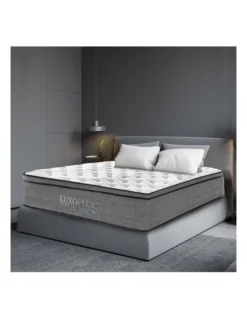 Pocket Spring Mattress Soft To Medium White -Linen House Shop 908416720 2 720x928