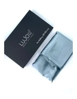 22 Momme Silk Pillowcase Steel Blue