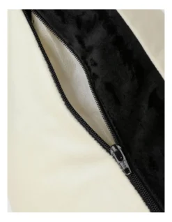 Heritage Circe Gusseted Cushion 55x55 Cm In White -Linen House Shop 911580490 4 720x928