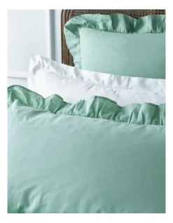 Heritage Everley Quilt Cover Set In Sage -Linen House Shop 911602000 911599300 3 720x928