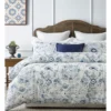 Heritage Aurelia Quilt Cover Set In Blue/White -Linen House Shop 911602630 1 720x928