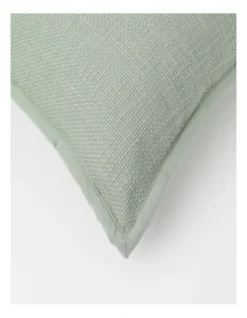 Heritage Granada Cotton Cushion 50x50 Cm In Olive -Linen House Shop 911612080 2 720x928