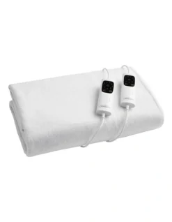 Sleep Express Electric Blanket Queen White BLE4351