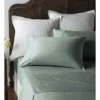 Heritage Diana 400TC Egyptian Cotton Sateen Sheet Set In Sage -Linen House Shop 913366810 913363660 1 3 720x928
