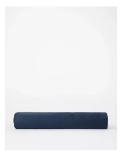 Heritage Diana 400TC Egyptian Cotton Sateen Fitted Sheet In Navy