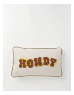 Howdy Breakfast Cushion 30x50 Cm In Natural