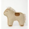 Saddie The Pony Cushion In Brown: 48 Cm