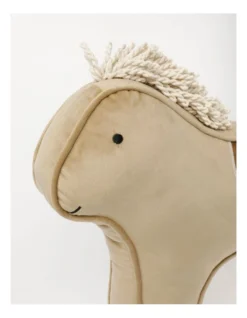 Saddie The Pony Cushion In Brown: 48 Cm -Linen House Shop 913970170 3 1 720x928