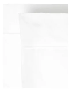 300TC Australian Superfine Cotton U-Shaped Pillowcase In White