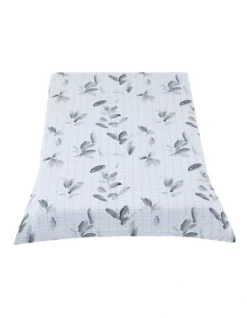 Calvin Klein Shadow Grid Floral Quilt Cover Set In Grey 10 Calvin Klein Shadow Grid Floral Quilt Cover Set In Grey -Linen House Shop 919027900 3 1 720x928