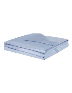 Calvin Klein Oversized Paintstroke Quilt Cover Set In Light Blue -Linen House Shop 919027990 919027180 4 1 720x928