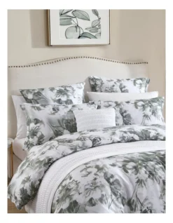 Lottie Quilt Cover Set In Sage -Linen House Shop 923399830 3 720x928